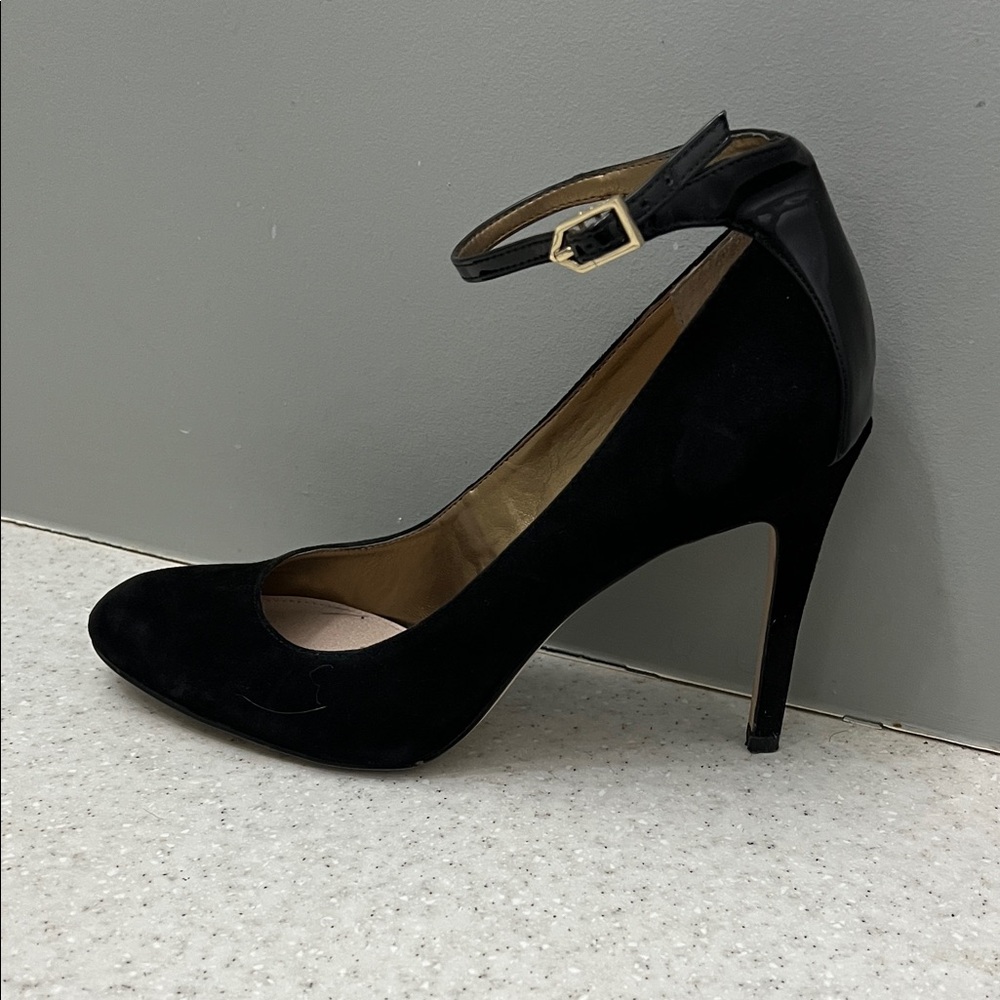 Sam Edelman Black Ankle Strap Heels